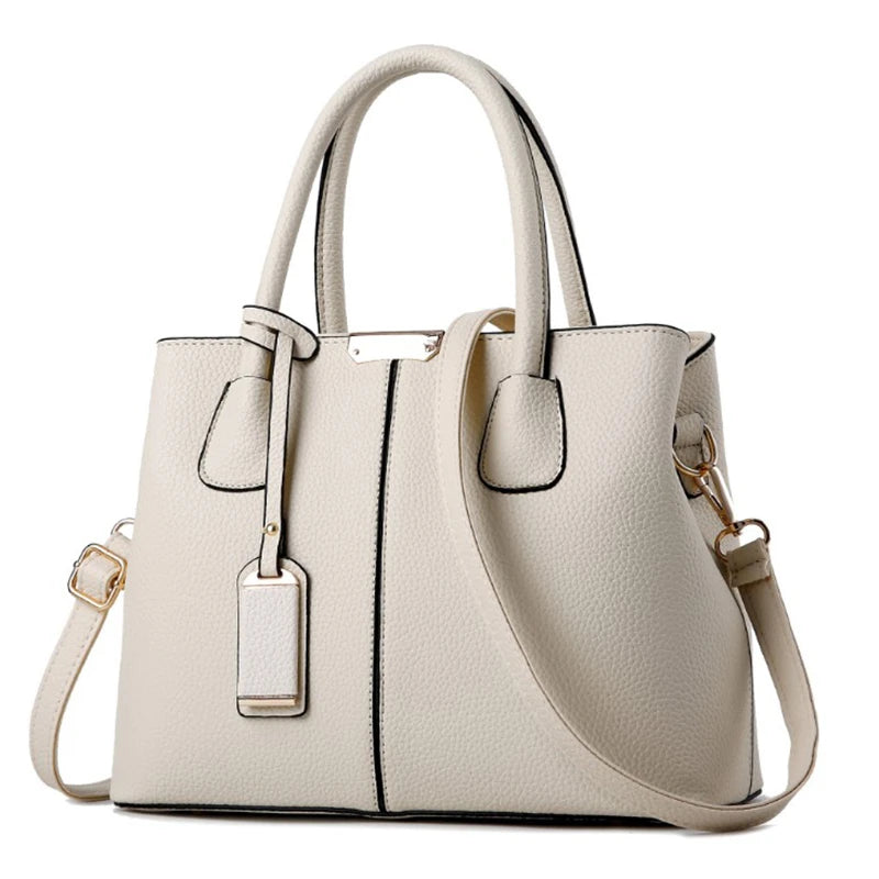 Smaller, structured bags with adjustable, branded straps.