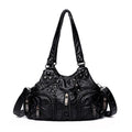 The Daily Essential Hobo – Spacious, Chic, & Organized Leather Shoulder Bag