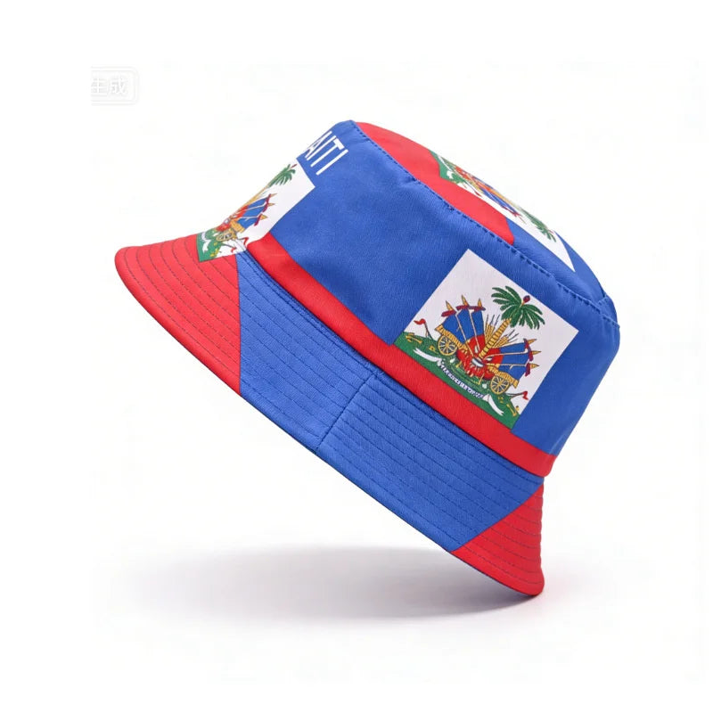 The Global Fan Reversible Bucket Hat | international flags collection