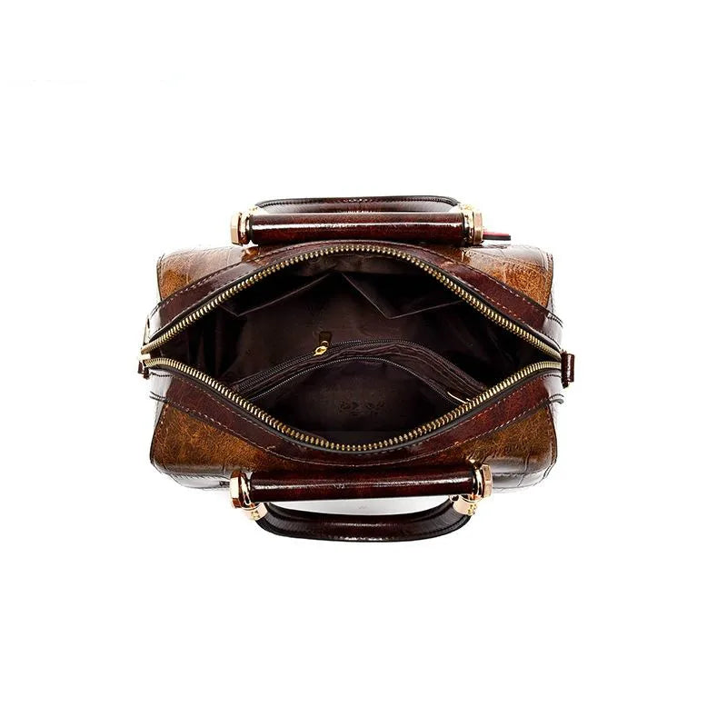 The Luxe Croc Carry-All – Sophisticated & Spacious Designer-Style Purse