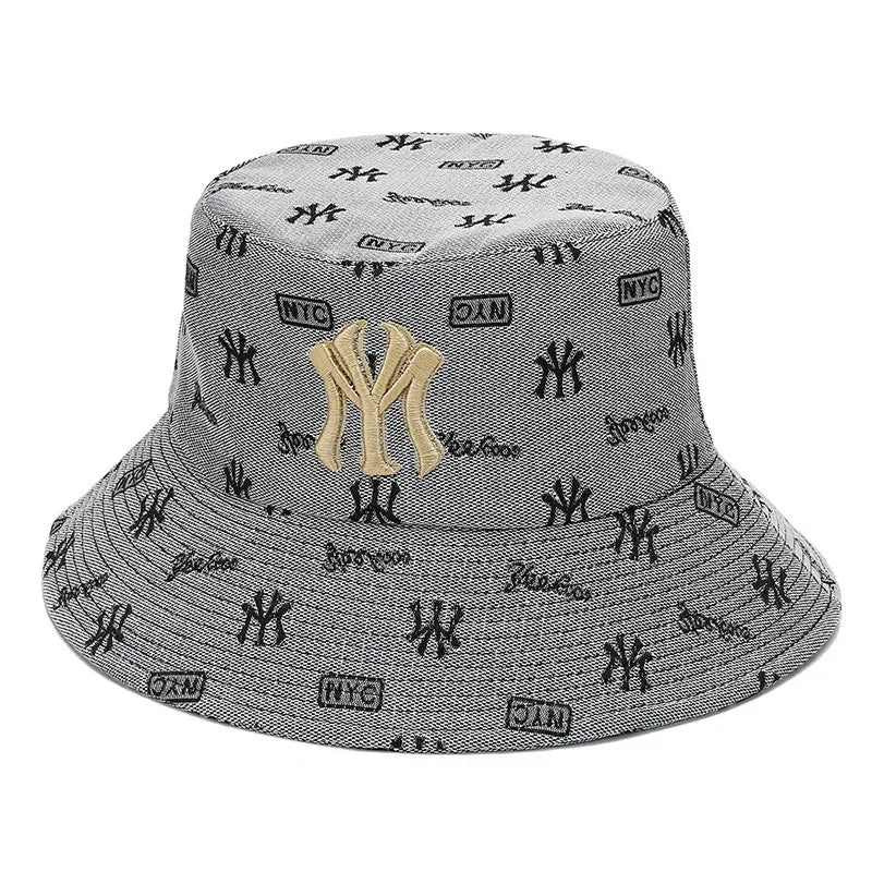 City-Ready Shade: Letter-Embroidered & Sun-Protective Bucket Hats