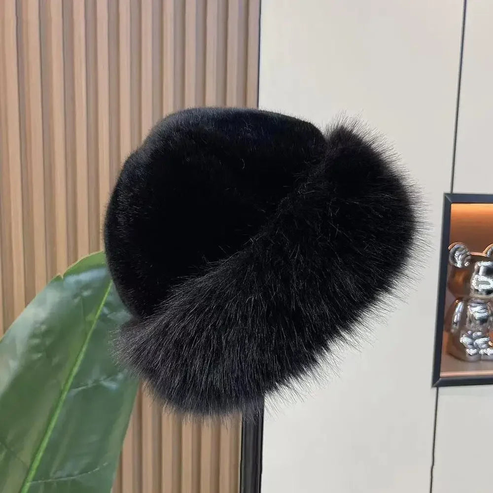 The Alpine Luxe Faux Fur Bucket Hat | Soft-Touch Winter Statement