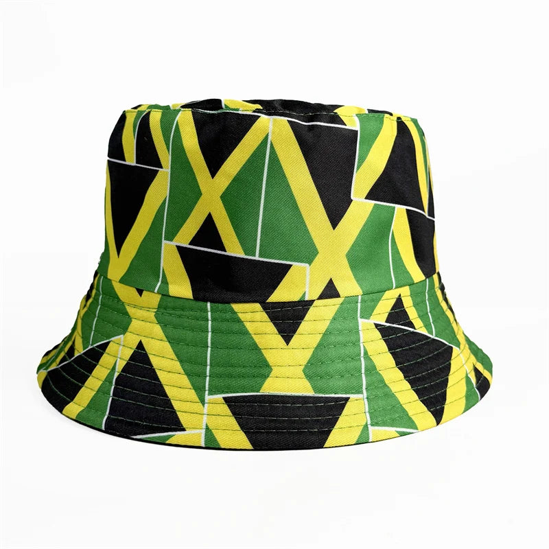 The Global Fan Reversible Bucket Hat | international flags collection