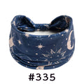 Bohemian Knotted Headbands for Women – Soft Cotton-Blend No-Slip Elastic Hair Accessories