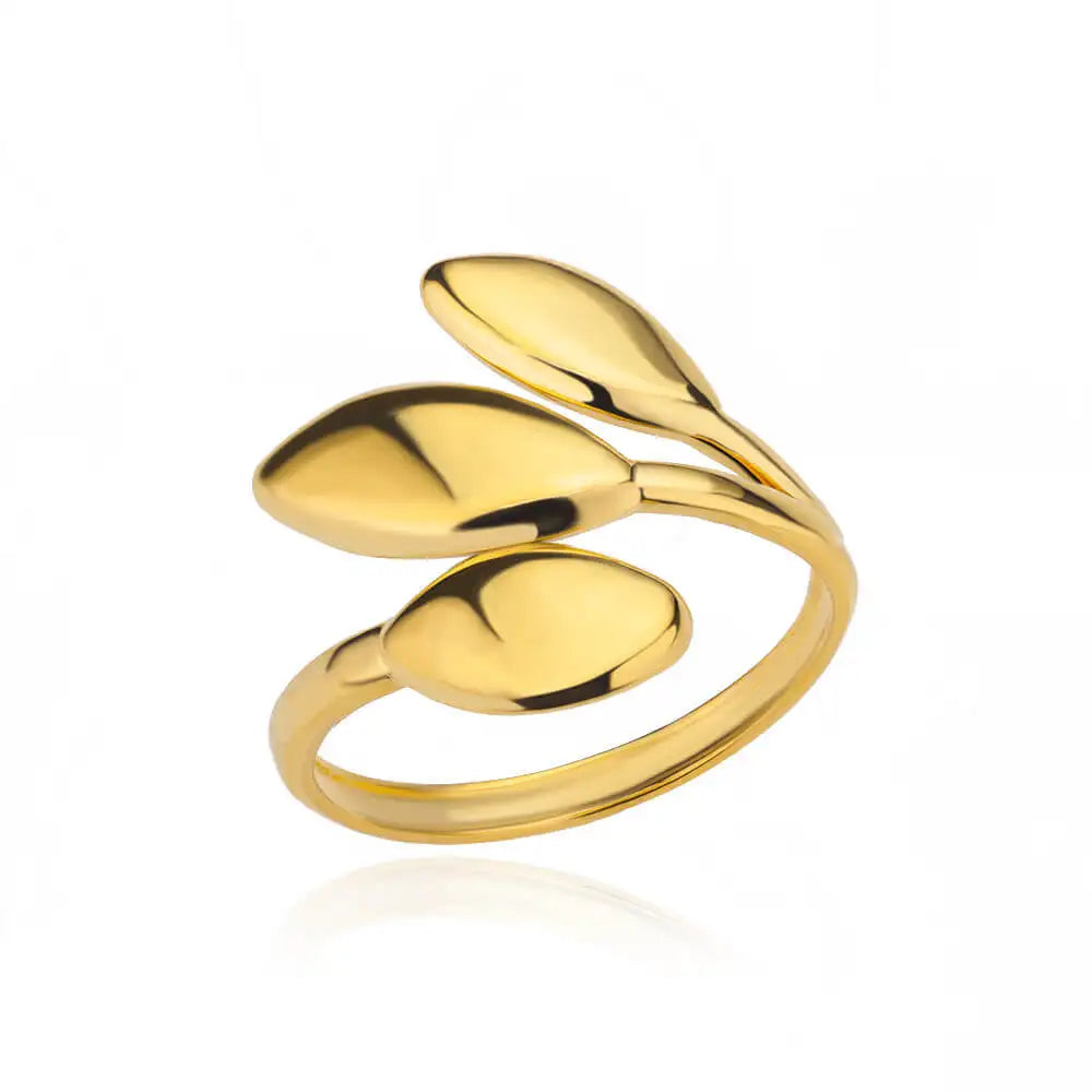 Adjustable Luxe Geometric 316L Gold Rings – The Ultimate All-Day Statement 48 Pieces