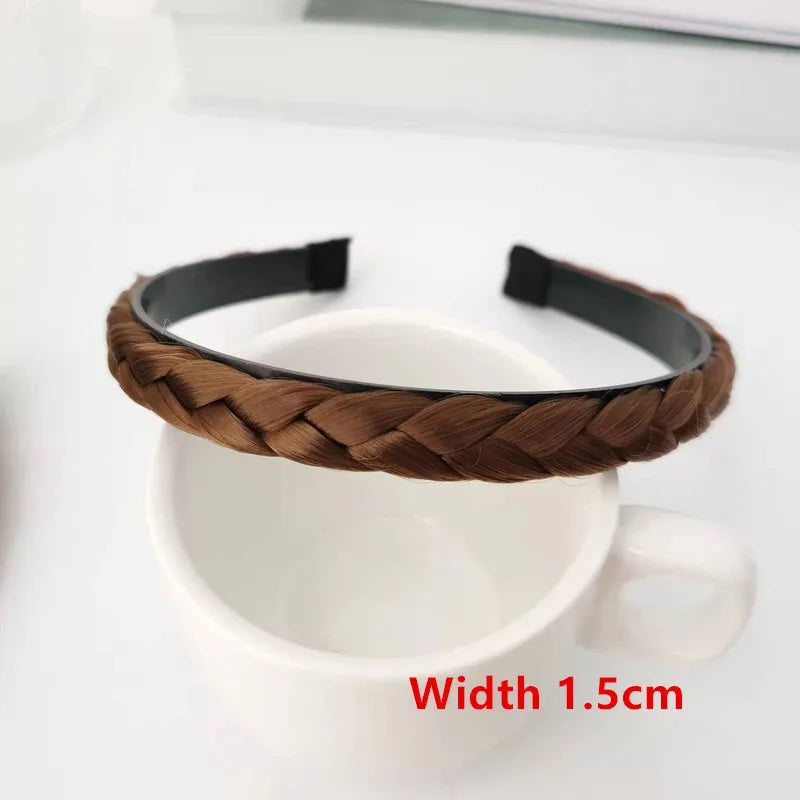 The Instant Braided Hair Band: Bohemian Synthetic Hair Headpiece for Effortless Elegance