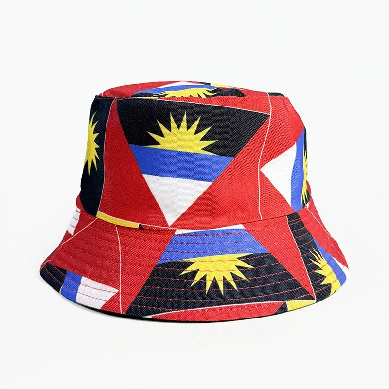 The Global Fan Reversible Bucket Hat | international flags collection