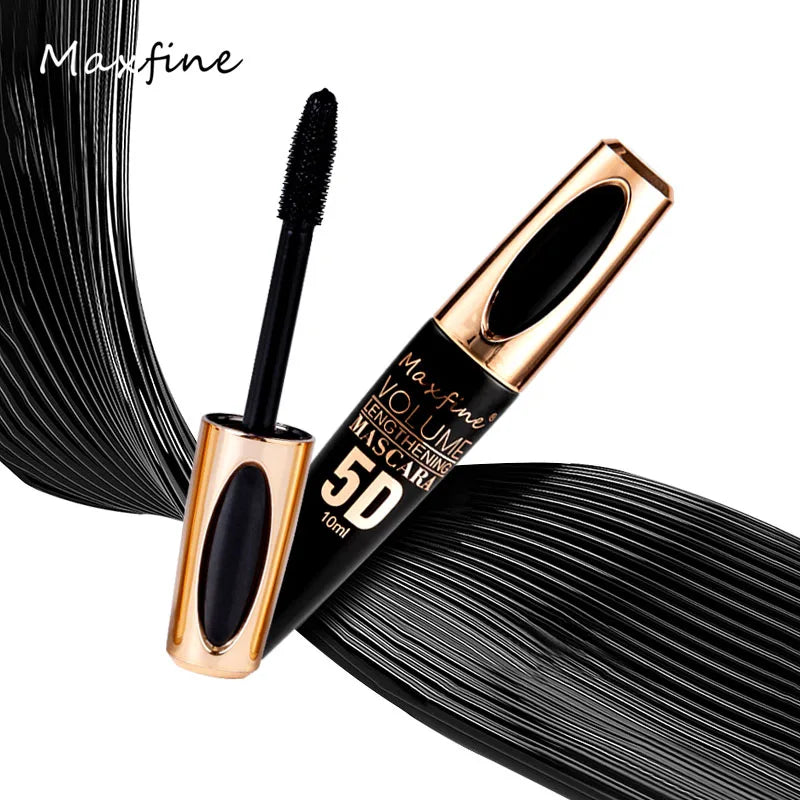 5D Silk Fiber Lash Mascara – Volumizing, Lengthening & Waterproof