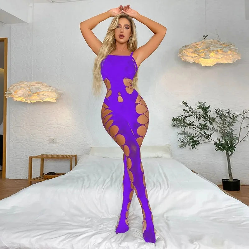Midnight Siren Cutout Bodystocking