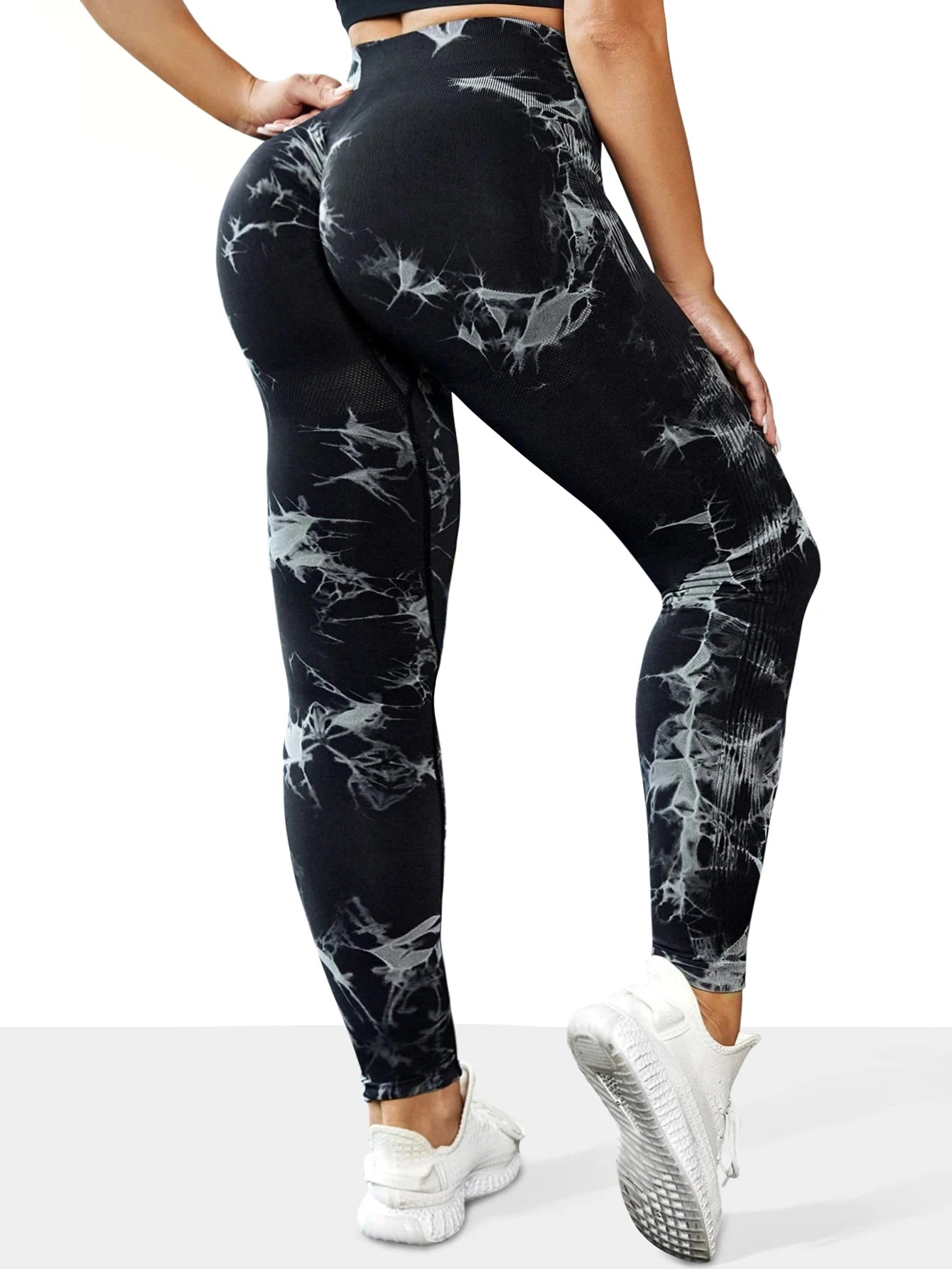 Nebula Seamless Tie-Dye Sculpt Leggings