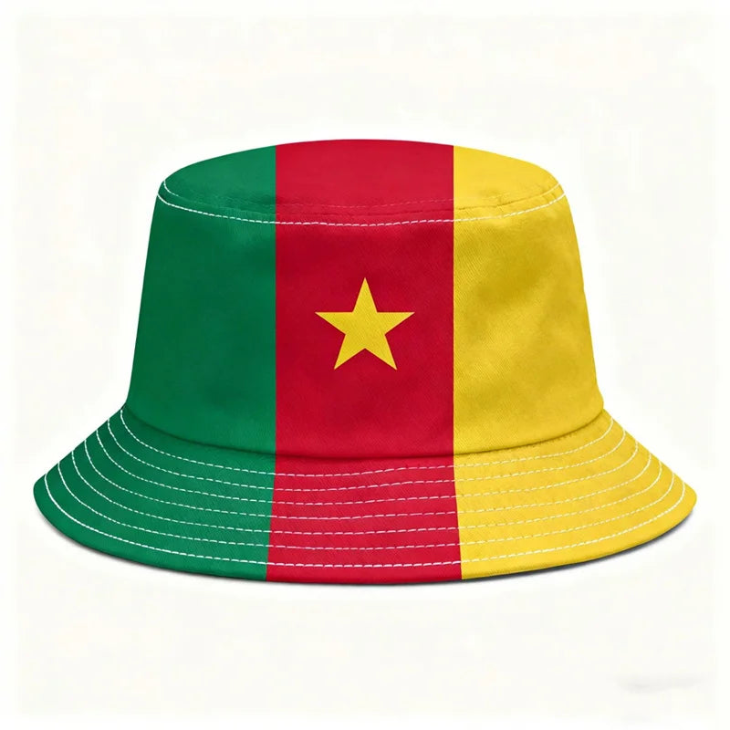 The Global Fan Reversible Bucket Hat | international flags collection