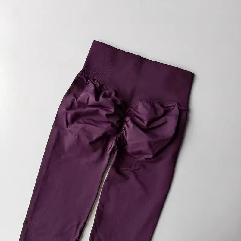 Yoga Leggings Ultra-Sculpt High-Waisted Scrunch Leggings – Squat-Proof Compression Fit