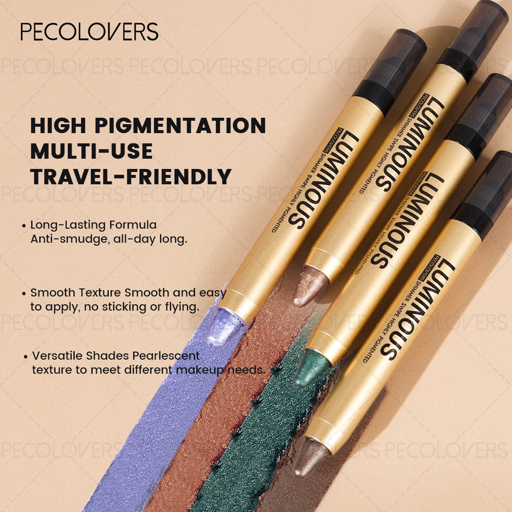 Vibrant Glow Cream Eyeshadow Pen – Long-Lasting, Crease-Proof Professional Finish