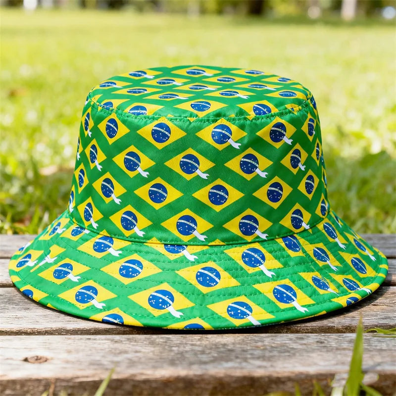 The Global Fan Reversible Bucket Hat | international flags collection