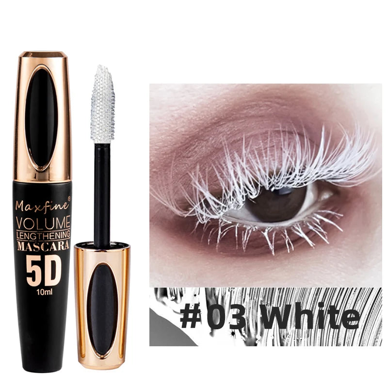 5D Silk Fiber Lash Mascara – Volumizing, Lengthening & Waterproof