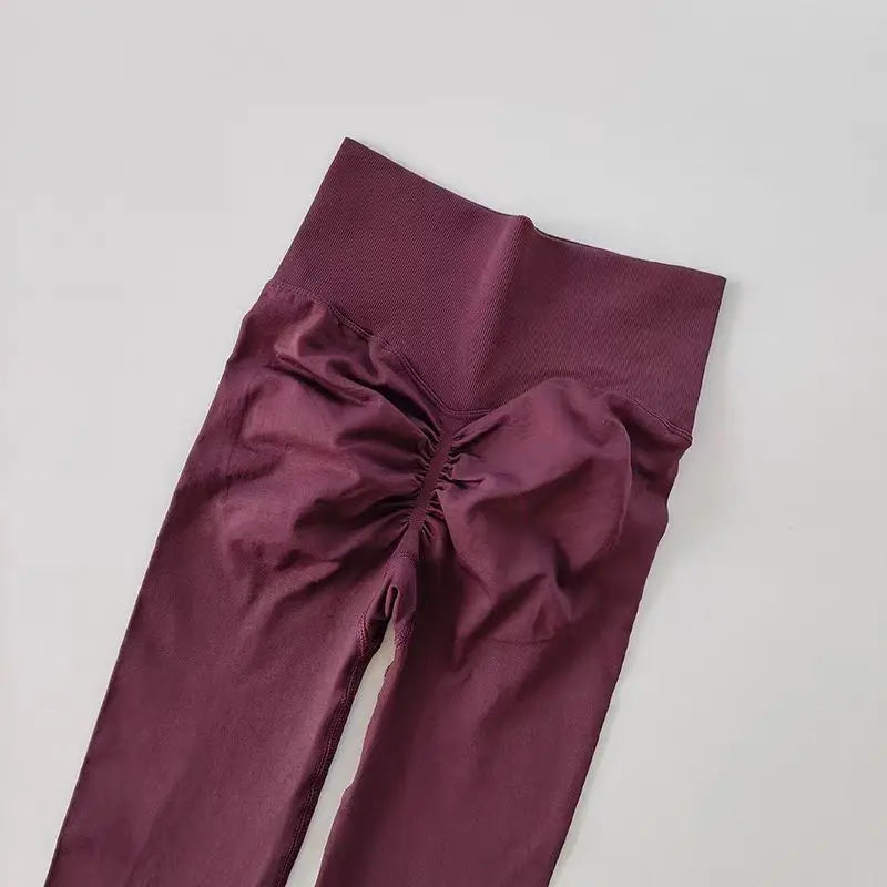 Yoga Leggings Ultra-Sculpt High-Waisted Scrunch Leggings – Squat-Proof Compression Fit
