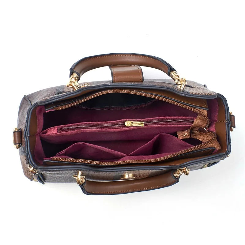 The Signature Patchwork Carry-All – Designer-Style Large-Capacity Tote