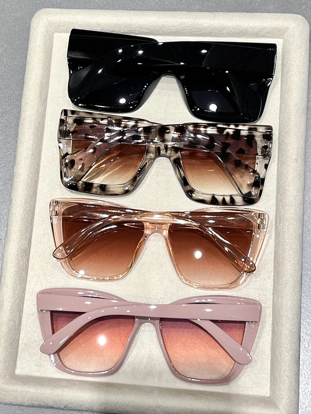 Top-Rated 4-Pack Cat-Eye & Square Sunglasses Sets