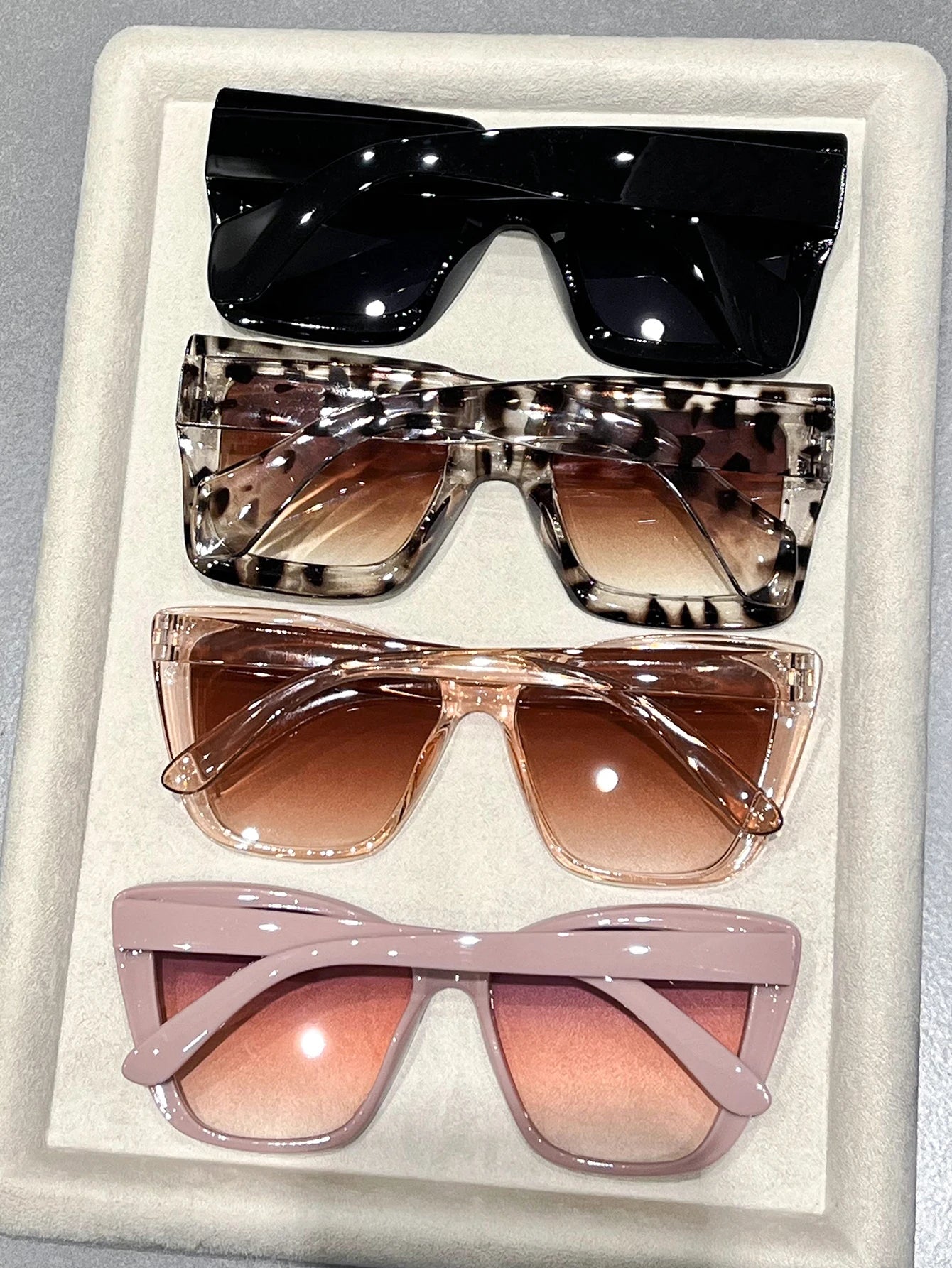 Top-Rated 4-Pack Cat-Eye & Square Sunglasses Sets