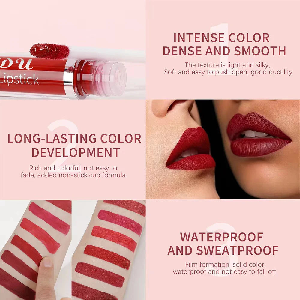 All-Day Velvet Lip Set – 3-Piece Non-Stick Matte Gift Collection