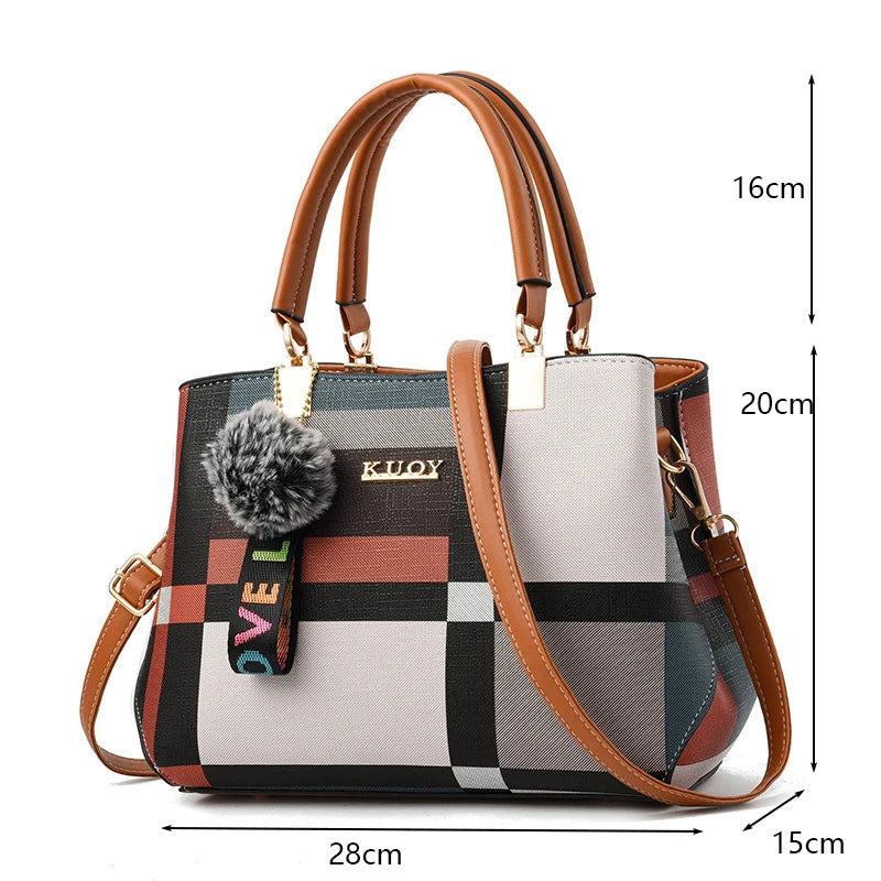 The Urban Carry-All – Large-Capacity Crossbody & Shoulder Tote