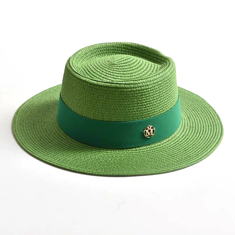 The Riviera Classic Straw Sun Hat | Wide-Brim Vacation Essential