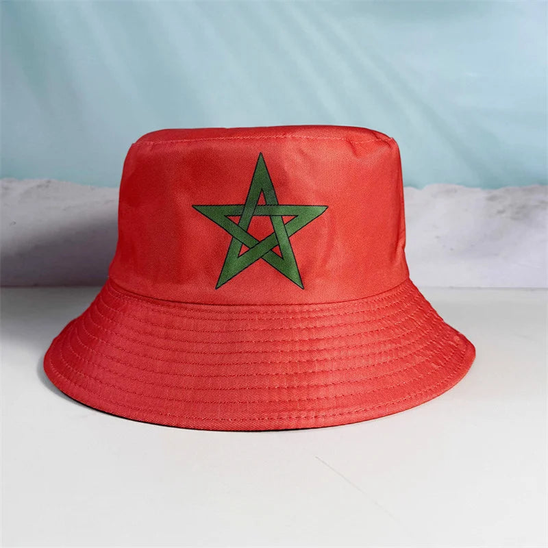 The Global Fan Reversible Bucket Hat | international flags collection