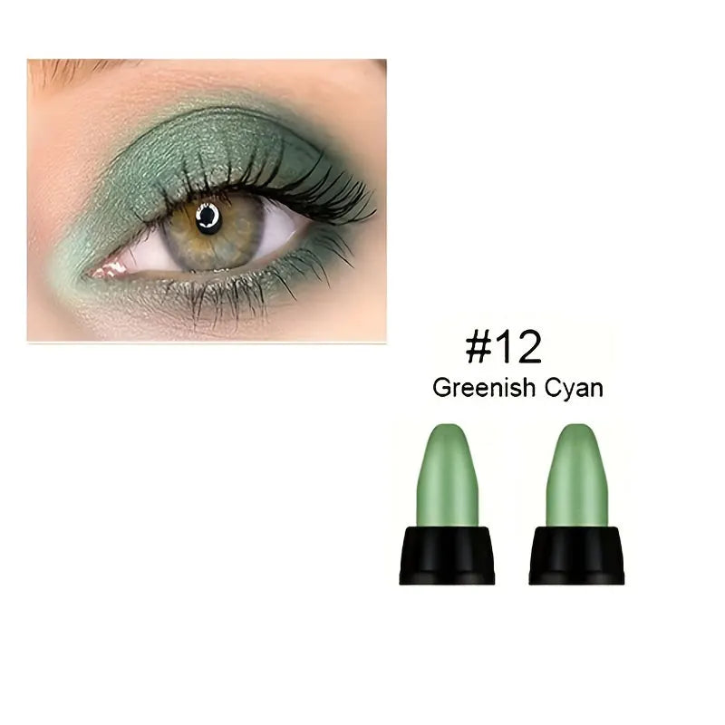 Ultimate Pearlescent Glitter Eyeliner Set – 16 Waterproof, Vibrant Colors