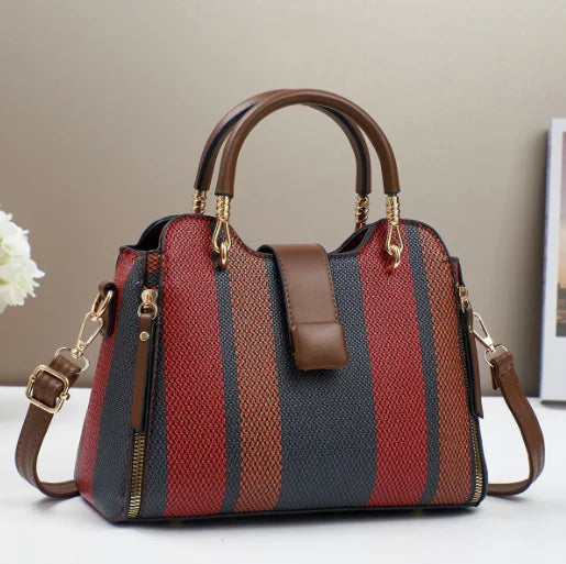 The Signature Patchwork Carry-All – Designer-Style Large-Capacity Tote