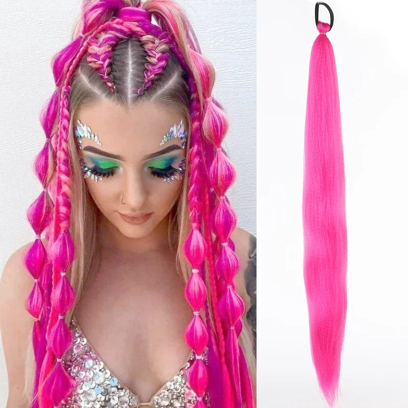 Prism Wave 26-Inch Ombre Braiding Ponytail