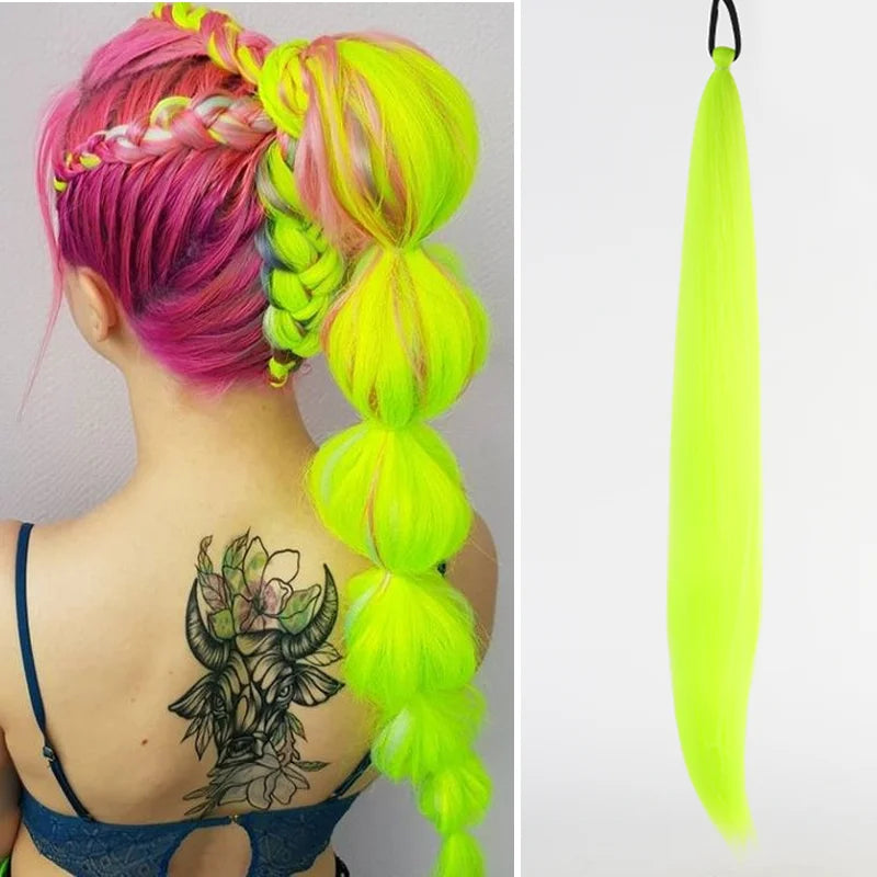 Prism Wave 26-Inch Ombre Braiding Ponytail