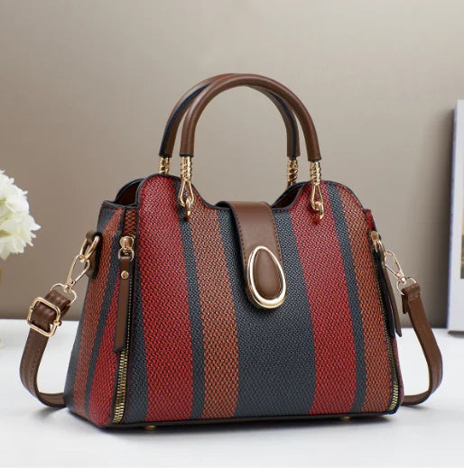 The Signature Patchwork Carry-All – Designer-Style Large-Capacity Tote