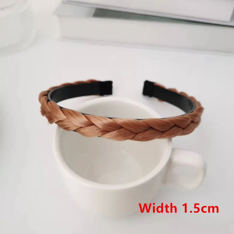 The Instant Braided Hair Band: Bohemian Synthetic Hair Headpiece for Effortless Elegance