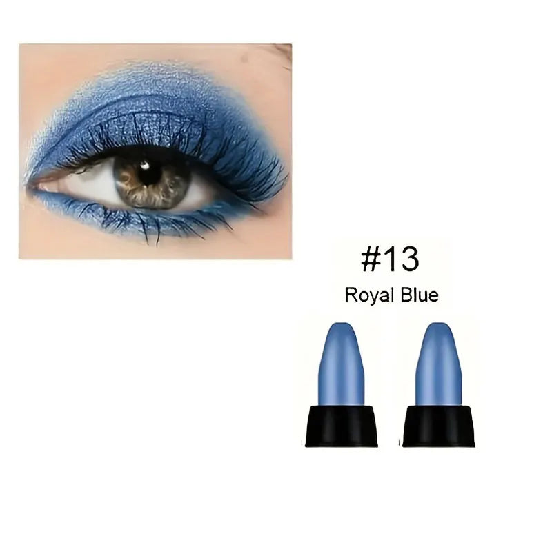 Ultimate Pearlescent Glitter Eyeliner Set – 16 Waterproof, Vibrant Colors