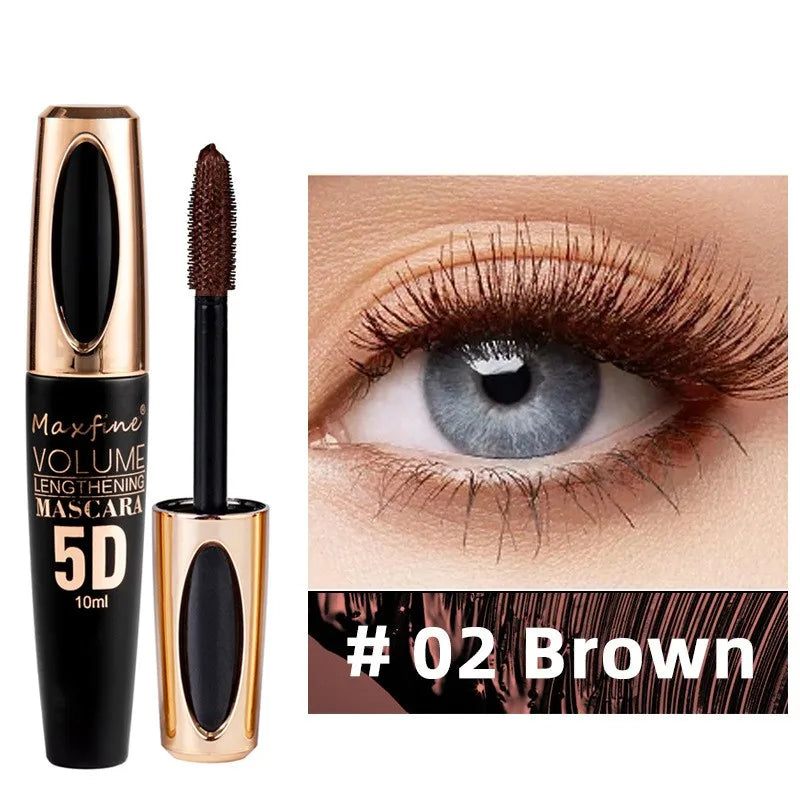 5D Silk Fiber Lash Mascara – Volumizing, Lengthening & Waterproof
