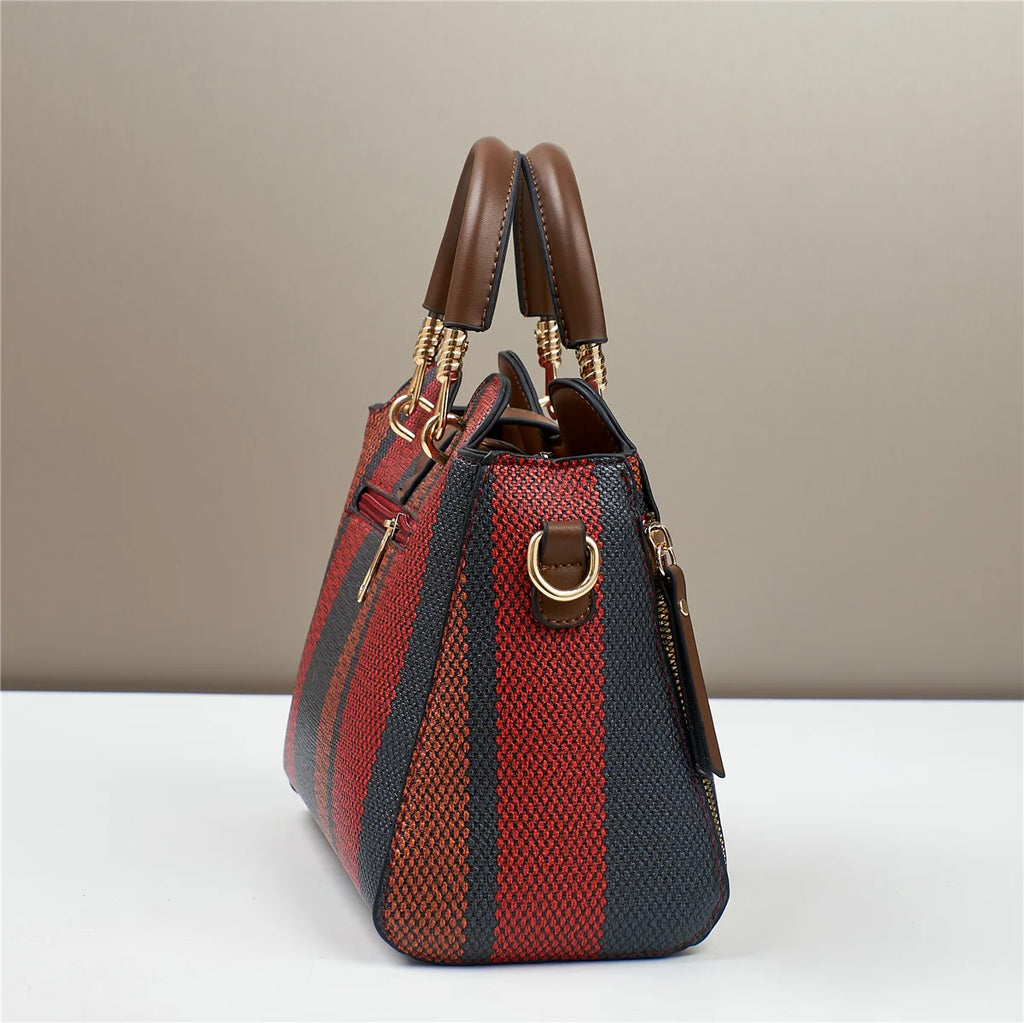 The Signature Patchwork Carry-All – Designer-Style Large-Capacity Tote