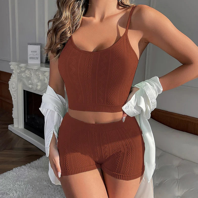 The Sunset Silk Serenity Set | Minimalist Bra & Panty Duo