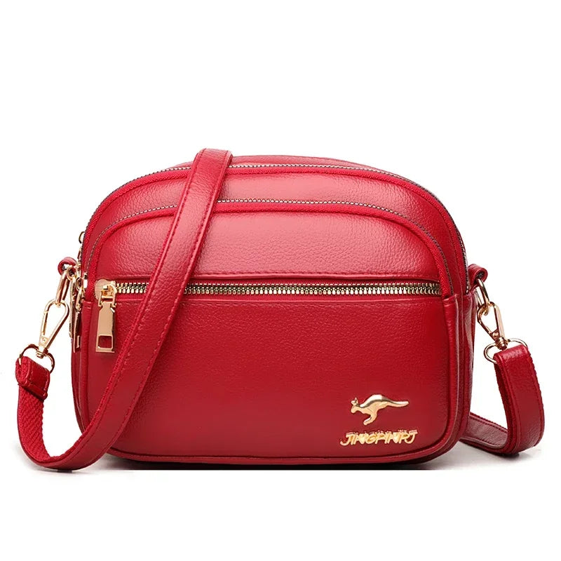 Effortless Elegance: The Ultimate Wear-Resistant Leather Messenger for the Modern Woman