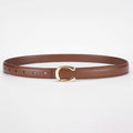 High-quality Fashionable Belt C-shaped Buckle  Double-sided Gift For lady's Using Belt