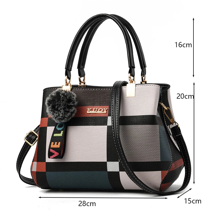 The Urban Carry-All – Large-Capacity Crossbody & Shoulder Tote