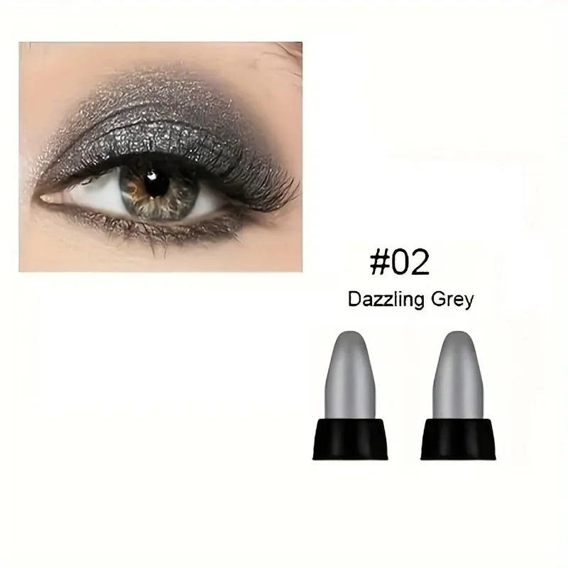 Ultimate Pearlescent Glitter Eyeliner Set – 16 Waterproof, Vibrant Colors