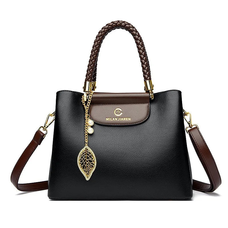 The Daily Luxe Satchel – Versatile & Durable Real Leather Carry-All