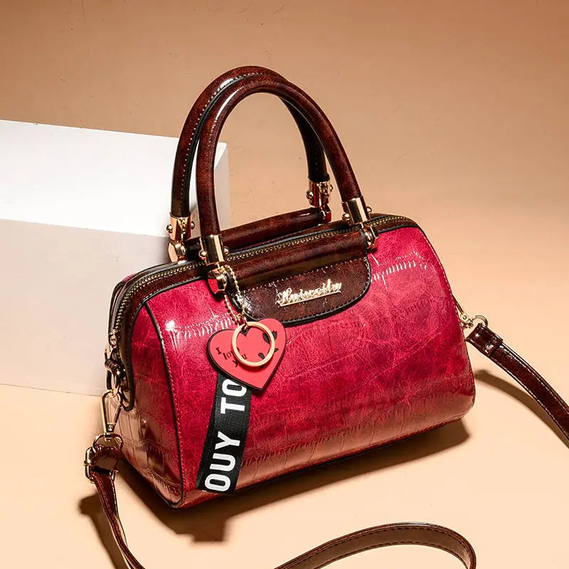The Luxe Croc Carry-All – Sophisticated & Spacious Designer-Style Purse