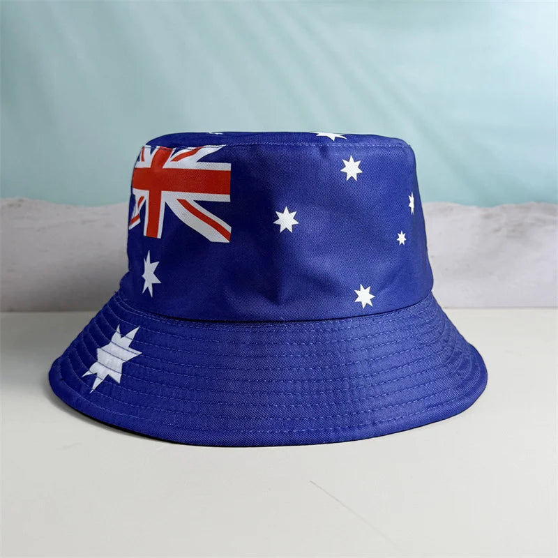 The Global Fan Reversible Bucket Hat | international flags collection