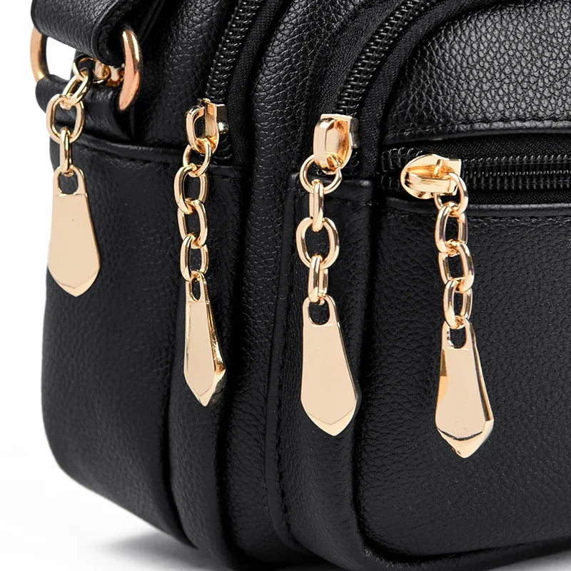 Effortless Elegance: The Ultimate Wear-Resistant Leather Messenger for the Modern Woman