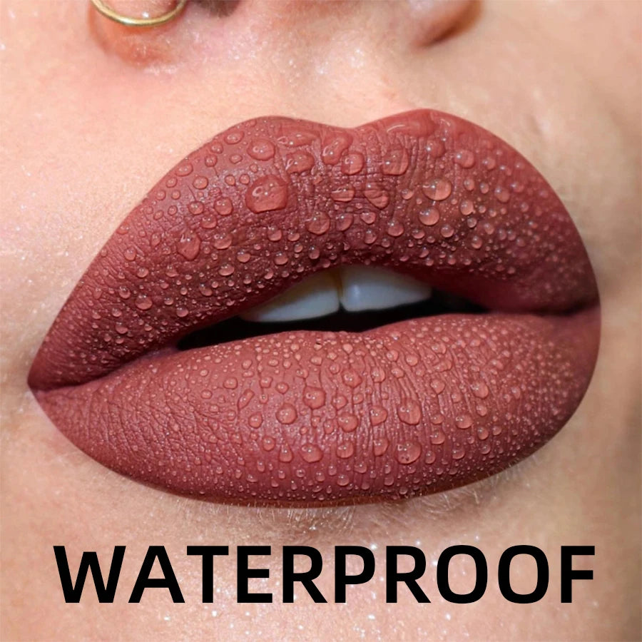 The Ultimate Velvet Lip Glaze Set – 19 Transfer-Proof Matte Shades