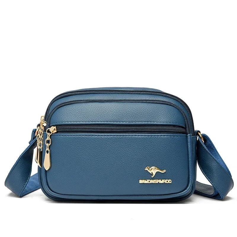 Effortless Elegance: The Ultimate Wear-Resistant Leather Messenger for the Modern Woman
