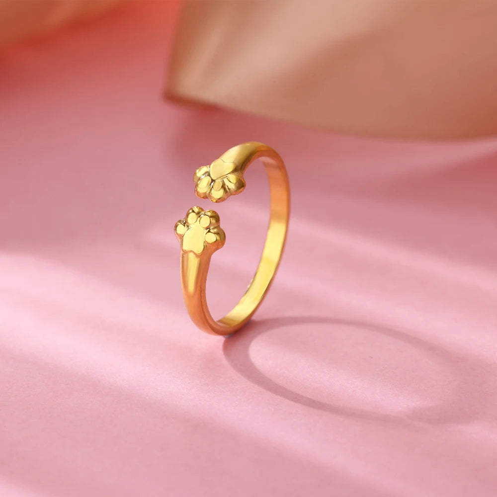 Adjustable Trendy Celestial Protection Geometric Ring Collection