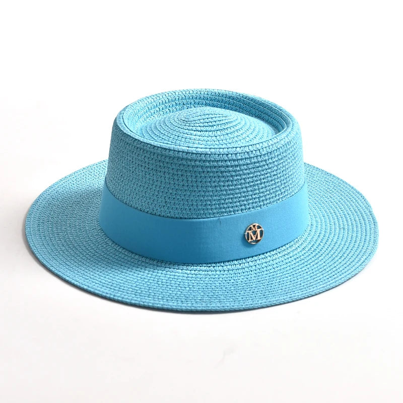 The Riviera Classic Straw Sun Hat | Wide-Brim Vacation Essential