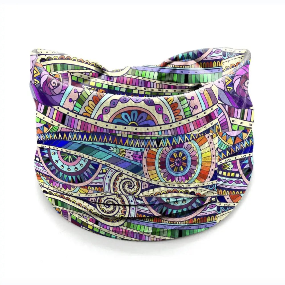 Vintage Bohemian Wide Headband – Elastic Knot Turban Hair Wrap for Effortless Style